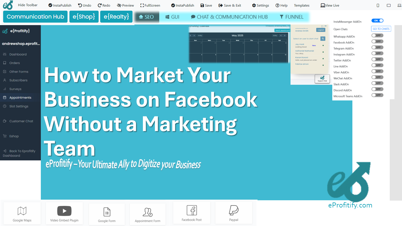 How to Market Your Business on Facebook Without a Marketing Team